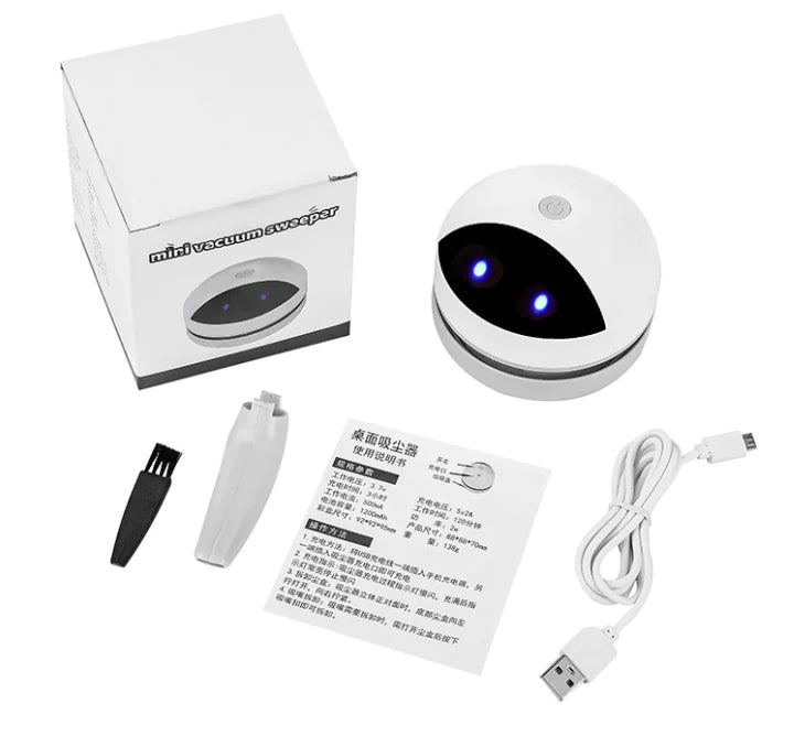 Desk Robot Vacuum Savy Tech Gadgets