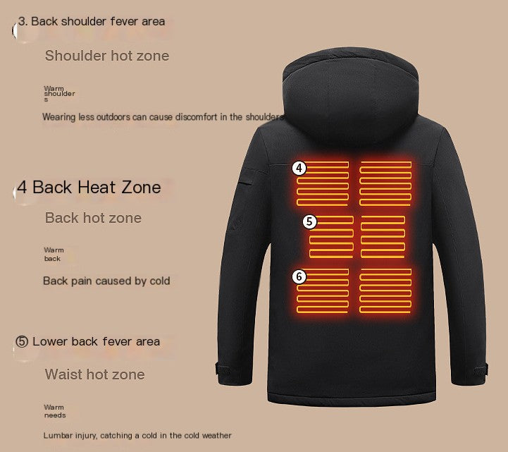 Smart Heated Jacket Savy Tech Gadgets
