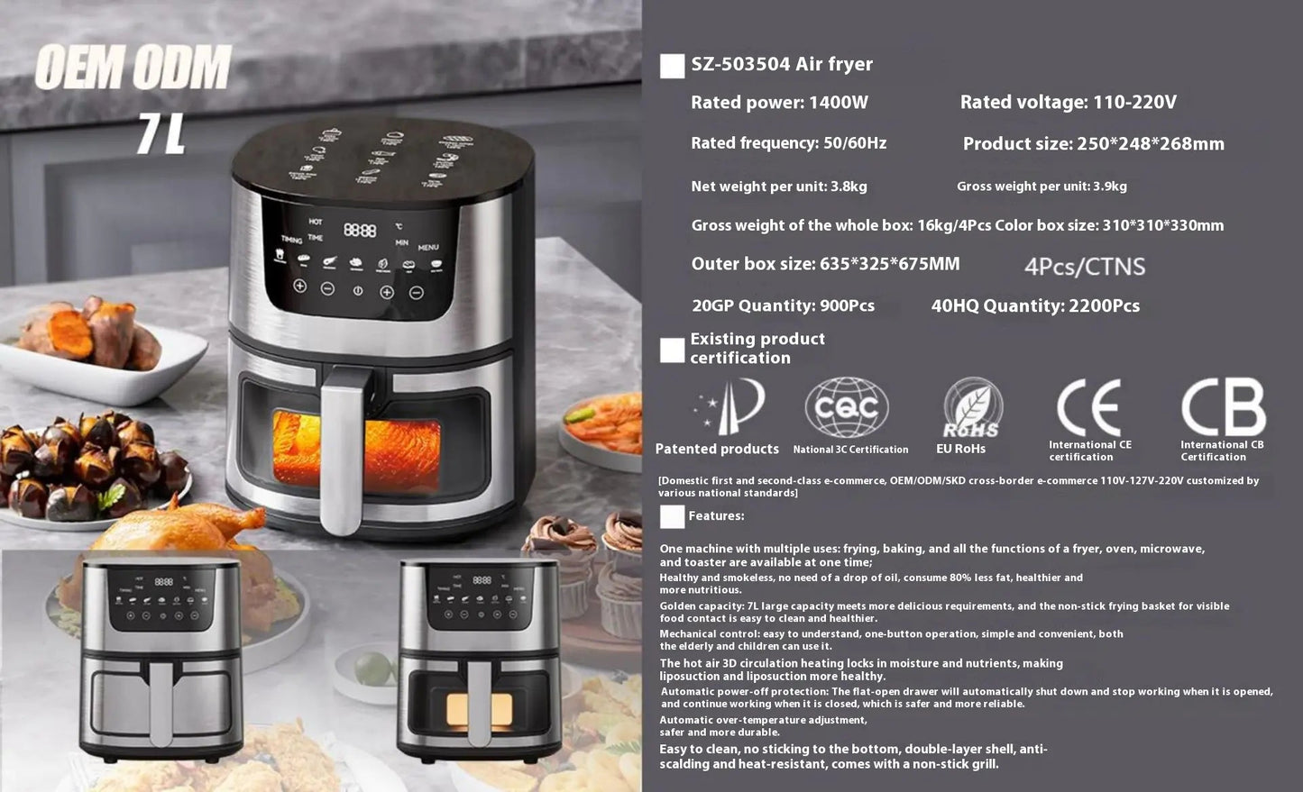 Smart Air Fryer Savy Tech Gadgets