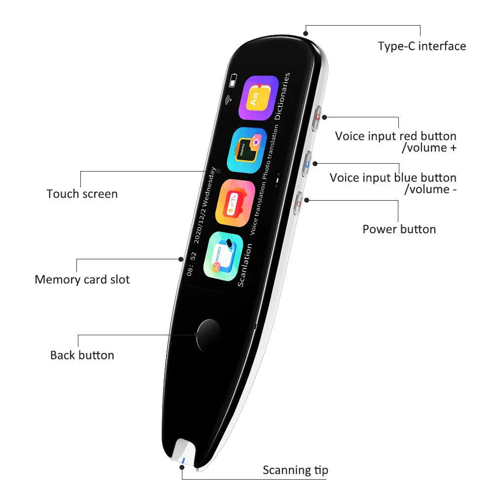 Smart Offline Translation Pen Savy Tech Gadgets