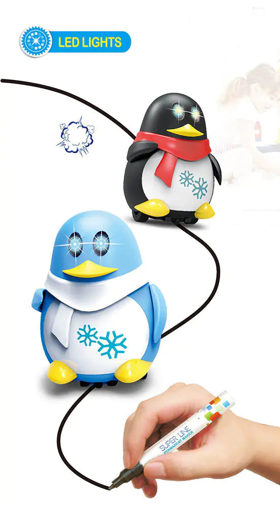 Glow Penguin Robot Savy Tech Gadgets
