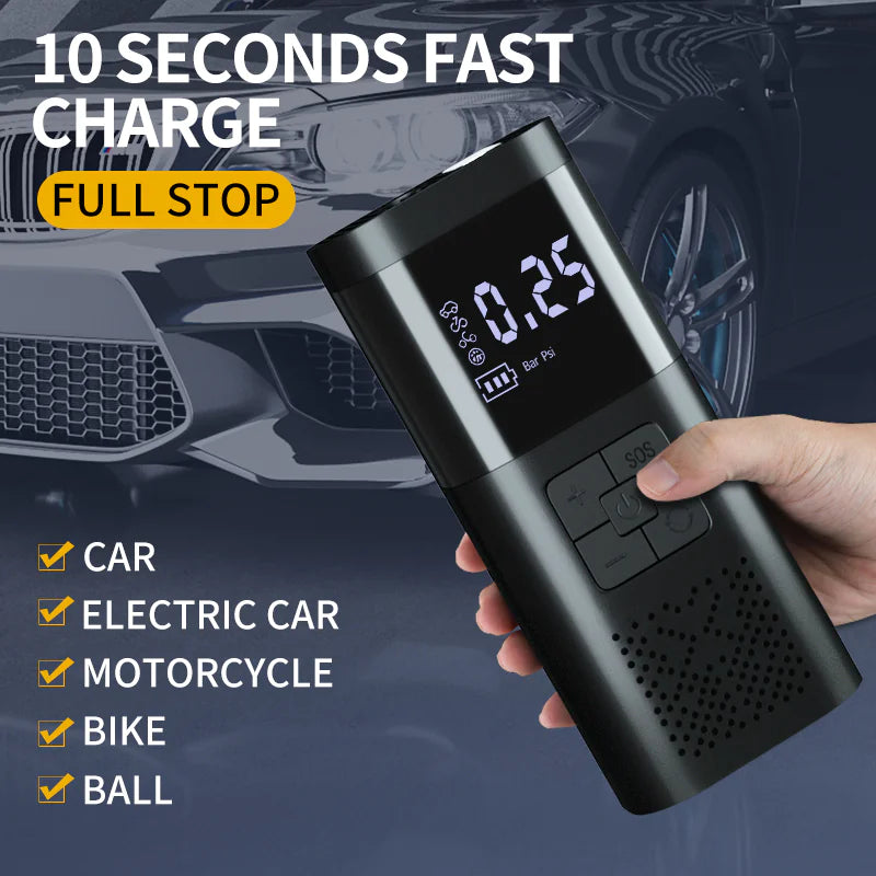 Multi-Function Wireless Tire Inflator