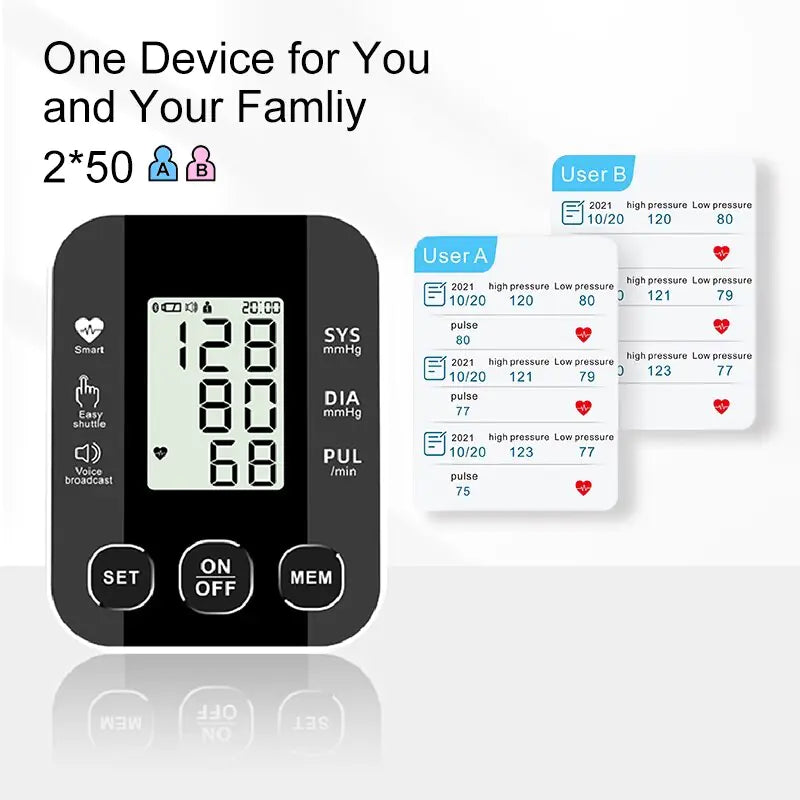 Voice Blood Pressure Monitor