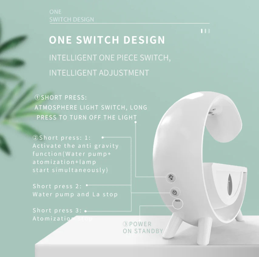 RGB Humidifier Night Light Savy Tech Gadgets