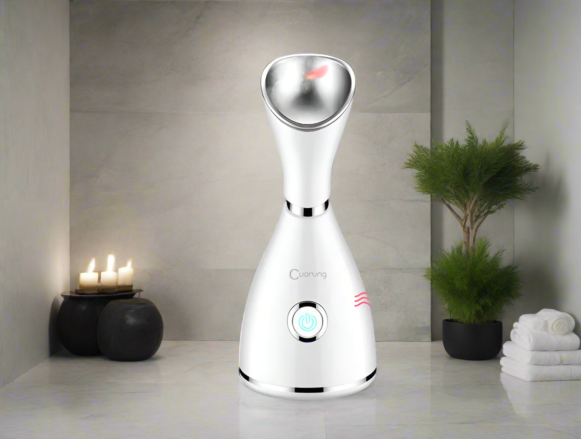 Home Facial Steamer and Nano Cleansing Device Savy Tech Gadgets
