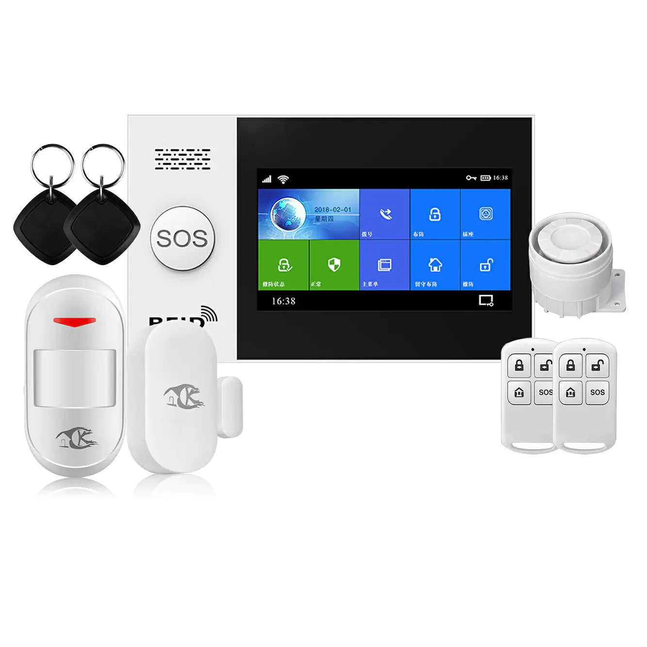 Smart Home Security Alarm Sets