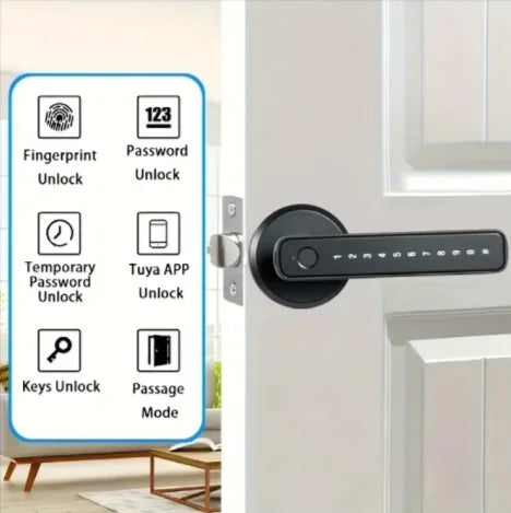 Smart Biometric Fingerprint Door Lock Savy Tech Gadgets