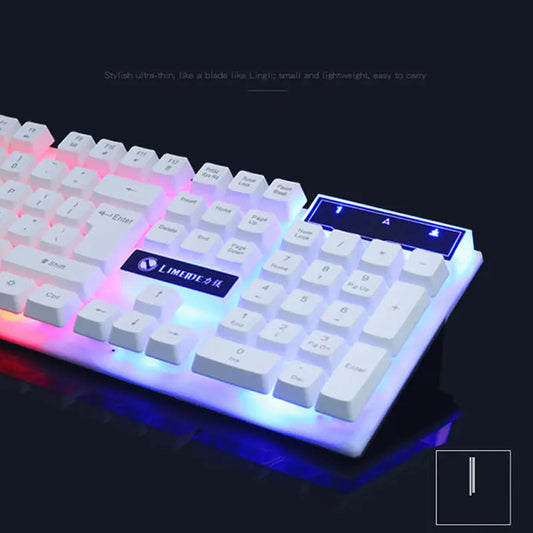 Gaming Wired Keyboard Set Savy Tech Gadgets