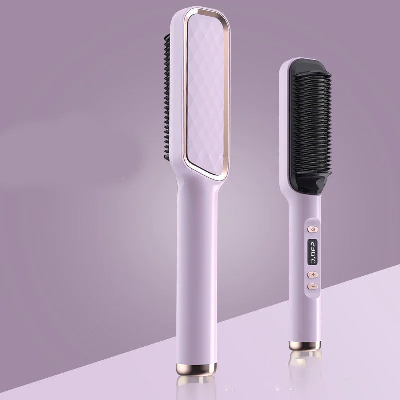 Professional Hair Straightener Brush Savy Tech Gadgets