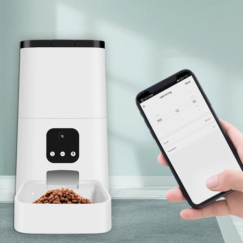 Smart Automatic Pet Feeder Savy Tech Gadgets