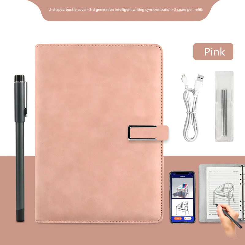 Smart Fingerprint Sync Notebook Savy Tech Gadgets
