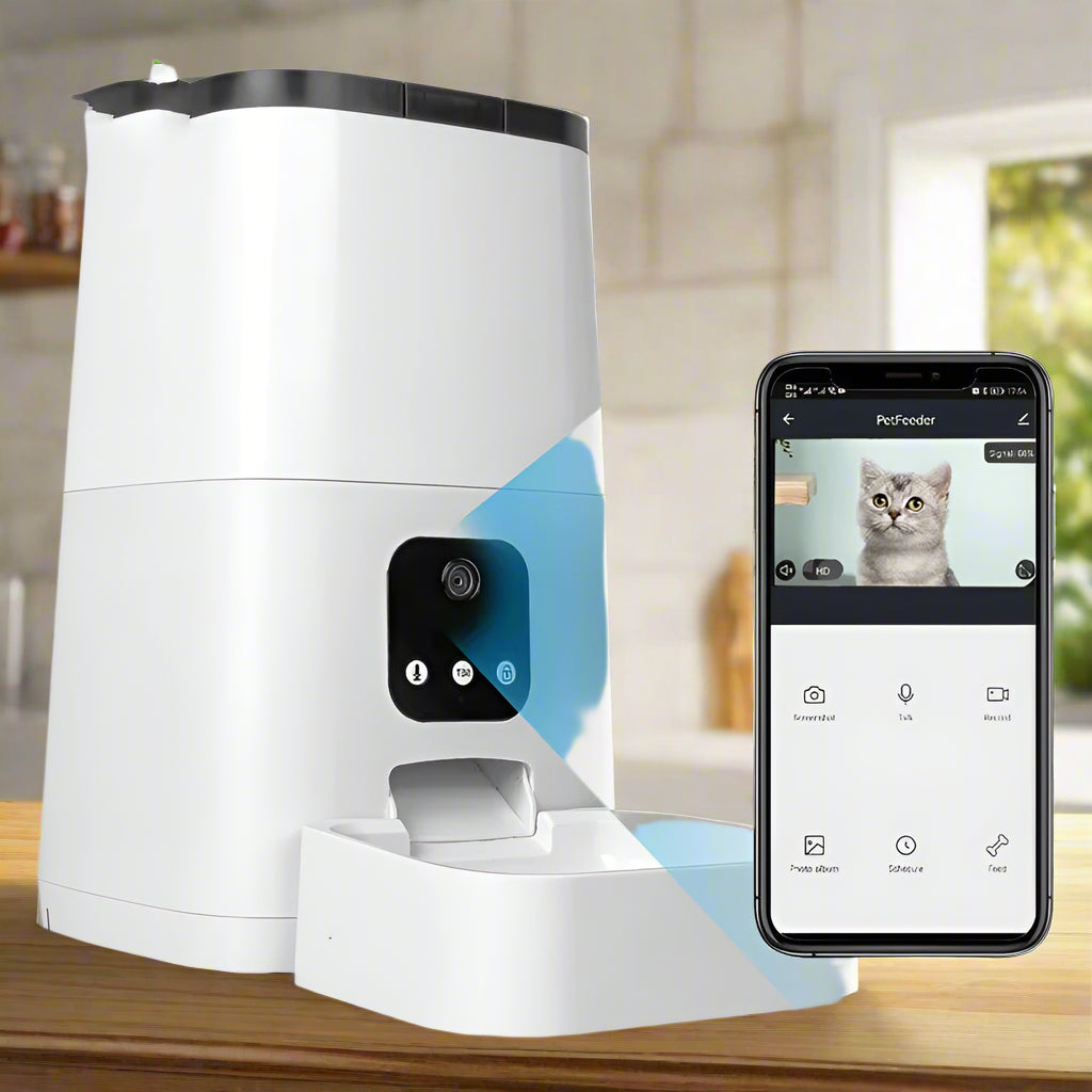 Smart Automatic Pet Feeder Savy Tech Gadgets