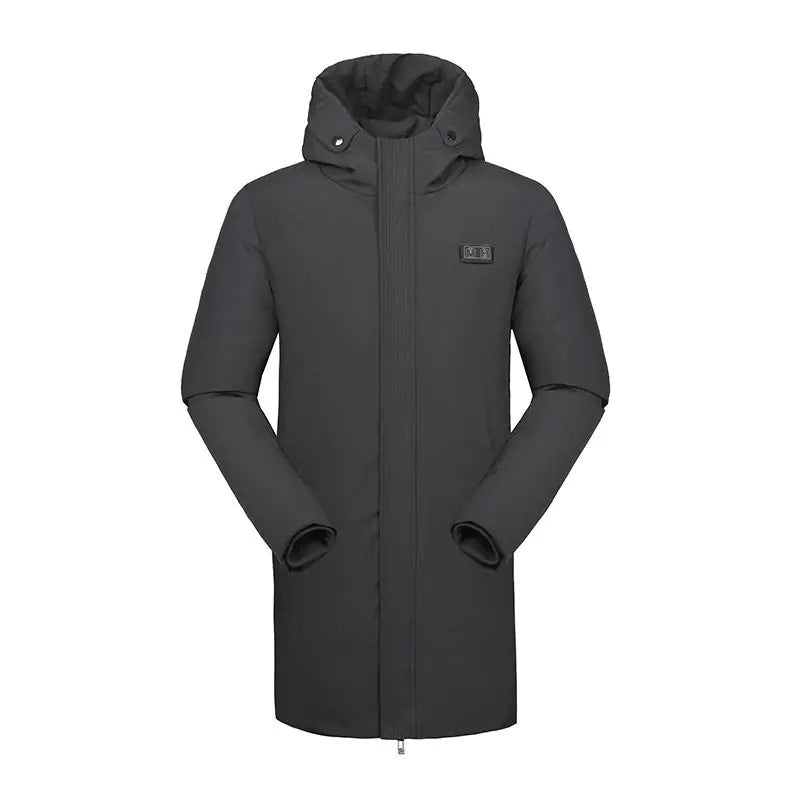 Smart Heated Down Jacket Savy Tech Gadgets