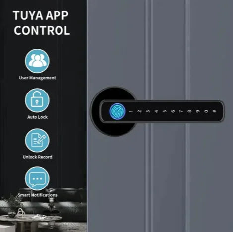 Smart Biometric Fingerprint Door Lock Savy Tech Gadgets