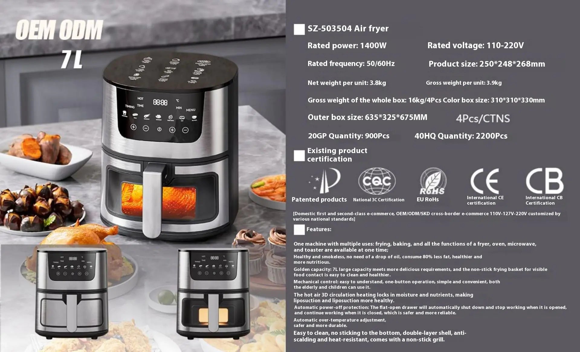 Smart Air Fryer Savy Tech Gadgets