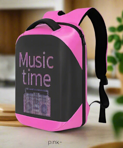 Smart Led Pixel Backpack Savy Tech Gadgets