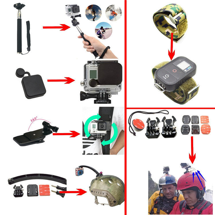 Premium GoPro Accessory Set (51 in 1)