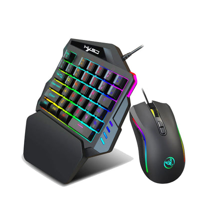 One-Handed Gaming Keyboard Set Savy Tech Gadgets