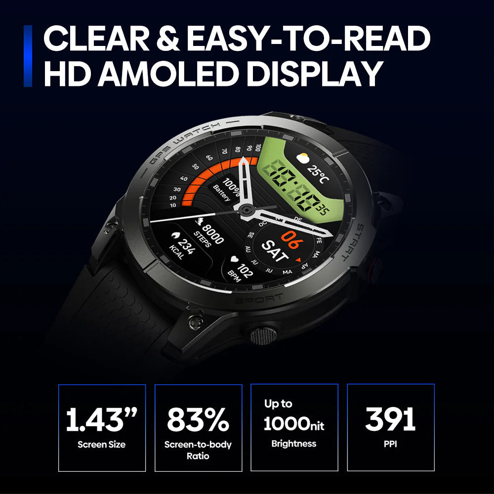 GPS Positioning Sport Smart Watch Savy Tech Gadgets