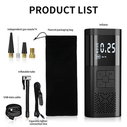 Multi-Function Wireless Tire Inflator Savy Tech Gadgets