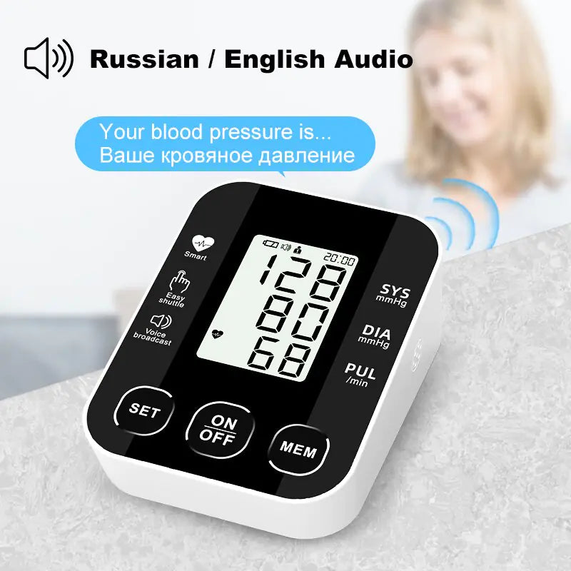 Voice Blood Pressure Monitor
