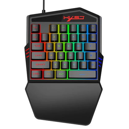 One-Handed Gaming Keyboard Set Savy Tech Gadgets