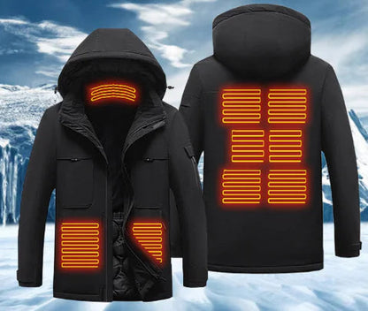 Smart Heated Down Jacket Savy Tech Gadgets