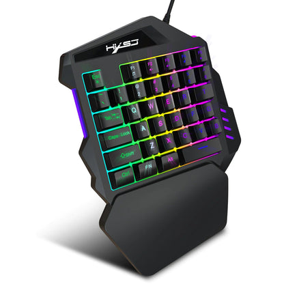One-Handed Gaming Keyboard Set Savy Tech Gadgets