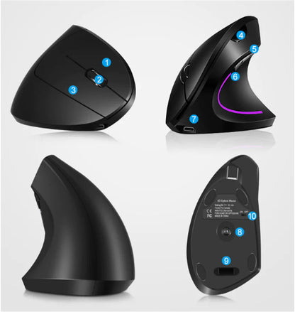 Wireless Vertical Gaming Mouse Savy Tech Gadgets