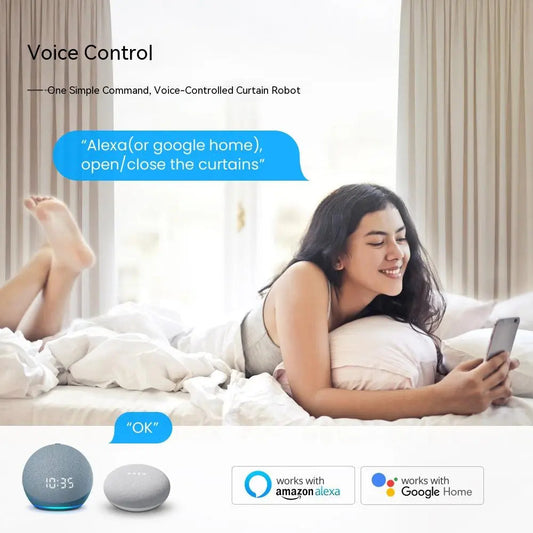 WiFi Electric Curtain | Smart Home Savy Tech Gadgets