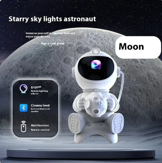 Rocket Spaceman Bluetooth Audio Projection Lamp Savy Tech Gadgets