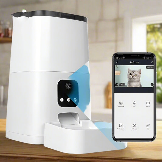 Smart Automatic Pet Feeder Savy Tech Gadgets
