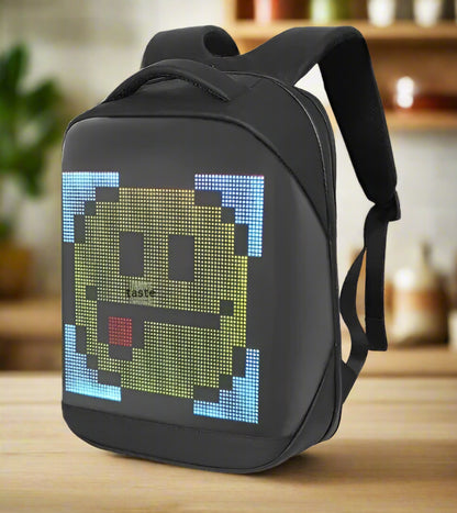 Smart Led Pixel Backpack Savy Tech Gadgets