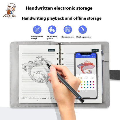 Smart Fingerprint Sync Notebook Savy Tech Gadgets