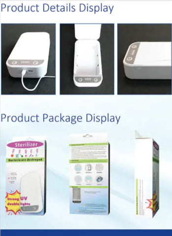 Portable Phone Disinfection Box