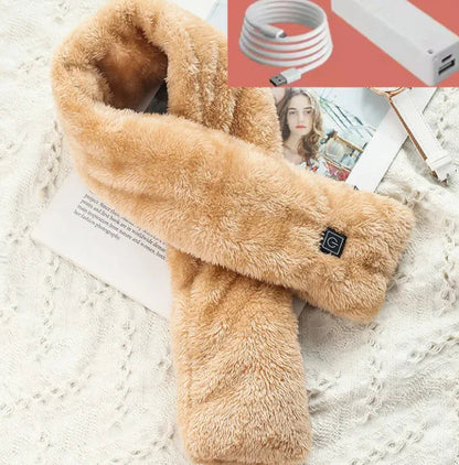 Smart Heating Scarf Savy Tech Gadgets